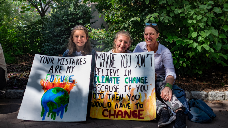From left to right, Madison, Tatum, and Jenna.